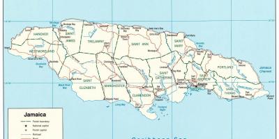 El jamaicà mapa
